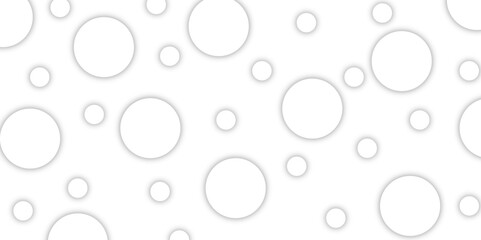 white geometric background with soft light. glowing neon circle design. overlapping lines and circles geometric background. multicolored template, business, 3d papercut, surface concept. rings render.