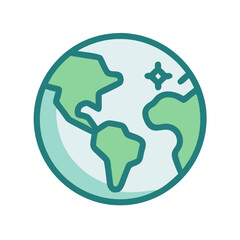 earth icon design
