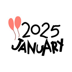 Happy New Year Calligraphy