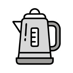 electric kettle icon design