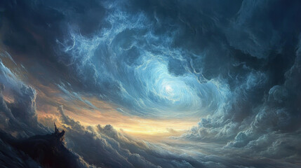 Stormy Sky Vortex