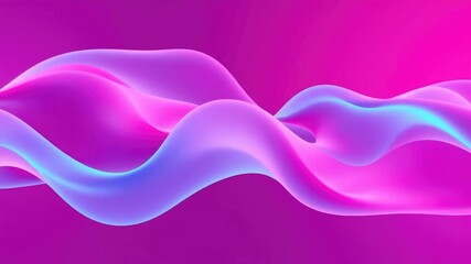 Pink and blue abstract waveforms converge to form an amorphous shape that seems to shift and morph, creating a mesmerizing visual experience, colorful visualization, pink blue gradient waves