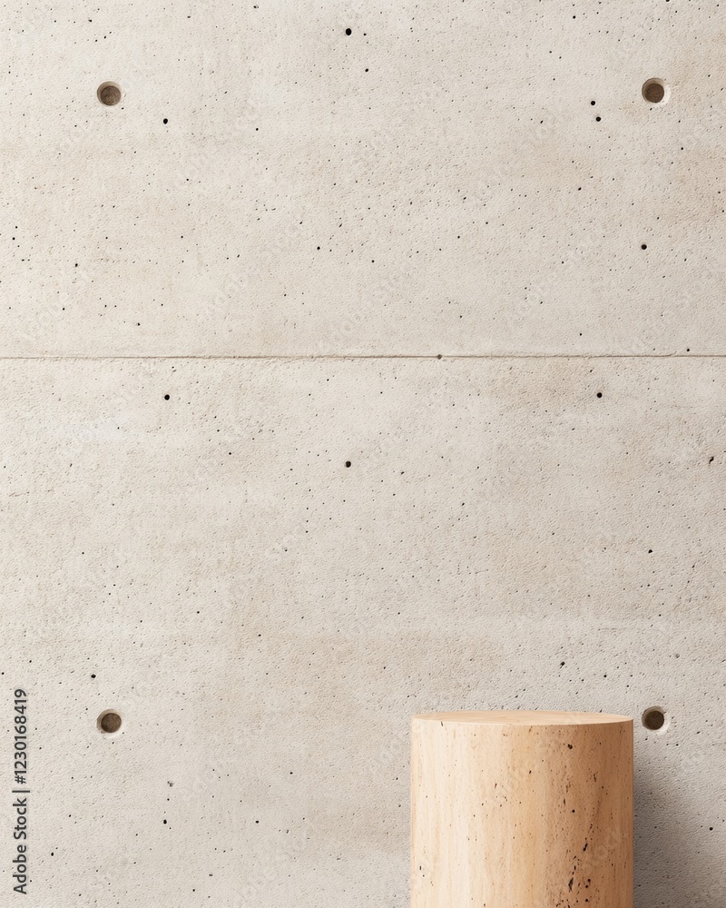 Poster minimalist concrete elegance textured wall backdrop for modern architectural themes, textured concre
