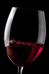 Taça de vinho tinto