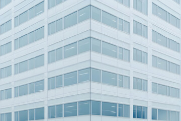 Fototapeta premium Modern office building corner