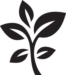 Leave icon design silhouette