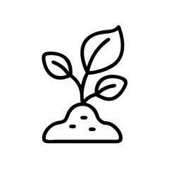 gardening plant icon design
