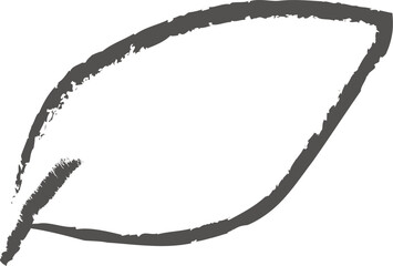 Leaf Hand Drawn Sketch