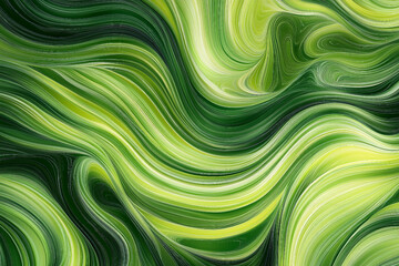 Abstract green vivid background made generative AI