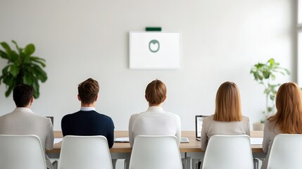 Team meeting insights modern office business environment collaborative space focused view work dynamics