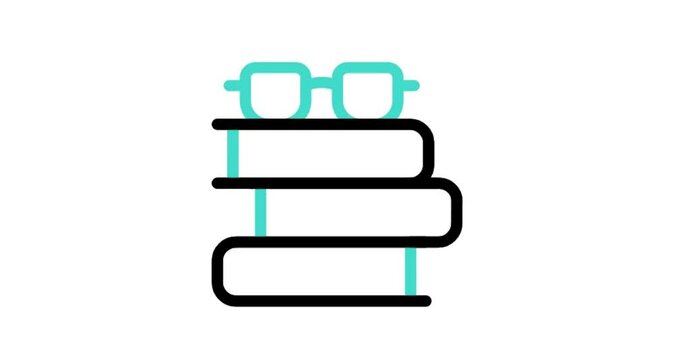 book, computer, laptop, education, 3d, icon, business, school, stack, books, paper, technology, library, vector, illustration, internet, data, office, information, notebook, learning, document, printe