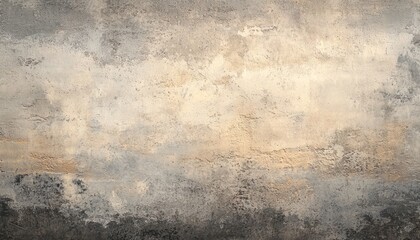 Abstract Textured Wall Painting in Earthy Tones