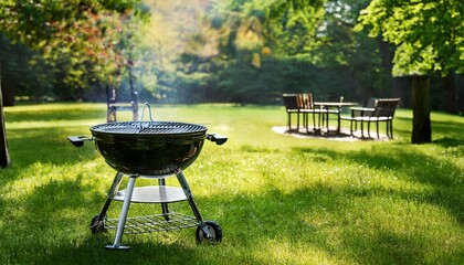 barbeque grill in the park