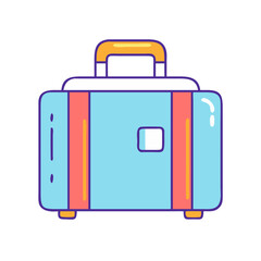 luggage icon, luggage vector illustration-simple illustration of luggage, perfect for luggage logos and icons