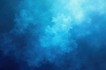 Obraz premium Softly glowing blue mist with a rough texture, ethereal, blue haze, blue mist