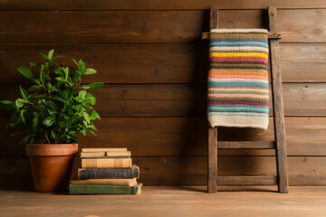  finished knitting display