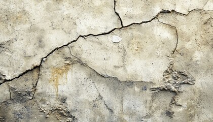 Cracked Concrete Wall Texture Background