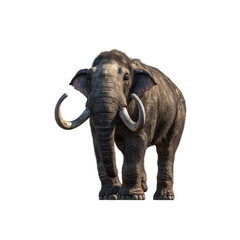 Obraz premium Mammoth isolated on transparent background
