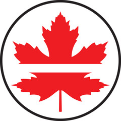 canada, flag, maple, leaf, symbol, icon, button, illustration, country, national, vector, america, sign, red, nation, banner, design, 3d, maple leaf, north, logo, ottawa, toronto, patriotic, patriotis