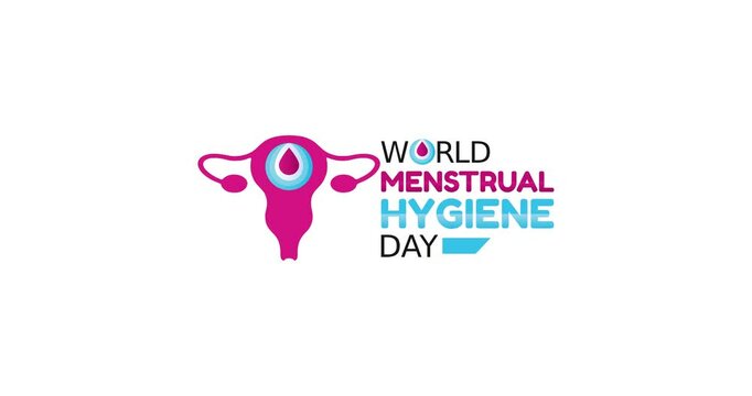 menstrual hygiene day motion video, ideal for menstrual hygiene day celebration