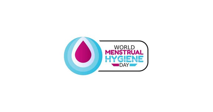 menstrual hygiene day motion video, ideal for menstrual hygiene day celebration