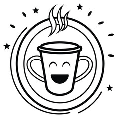  a bird silhouette on retro stipe background 