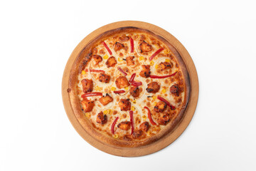 Spicy chicken pizza, chicken pizza