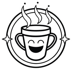  a bird silhouette on retro stipe background 