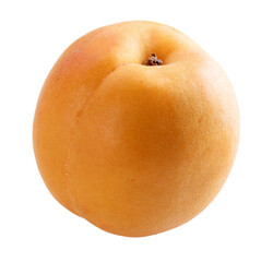 Fresh apricot isolated on white background