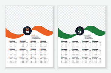 new year calendar design