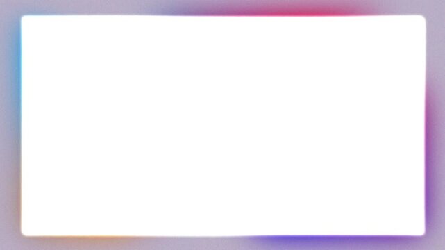 Minimal Neomorphic White Shape and Gradient Color Motion Graphic Background.