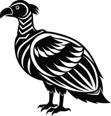 Obraz premium Modern Vulture vector illustration design, Vulture line art vector, Vulture vector icon design
