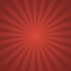 red vintage sunburst pattern background