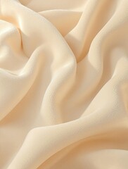 Obraz premium Soft beige plush fabric texture with subtle shimmer, shine, sumptuous, metallic, beige, shimmer