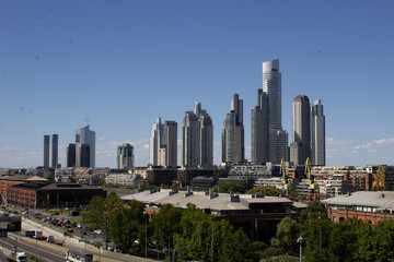 Naklejka premium skyline of Puerto Madero