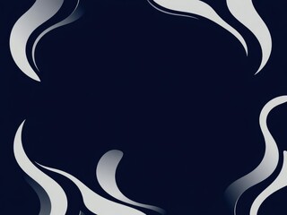 Naklejka premium Sophisticated navy wave pattern backdrop resembling flowing ocean waves, modern, graphic