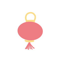 Chinese lantern firecrackers vector