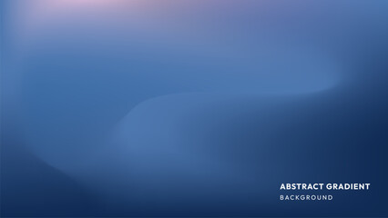 Gradient mesh blend of dark blue color. Abstract liquid background. Modern design template for posters, website, wallpaper.