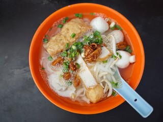 fish balls vermicelli soup