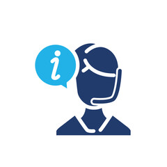 information support colored icon vector design good for web or mobile app