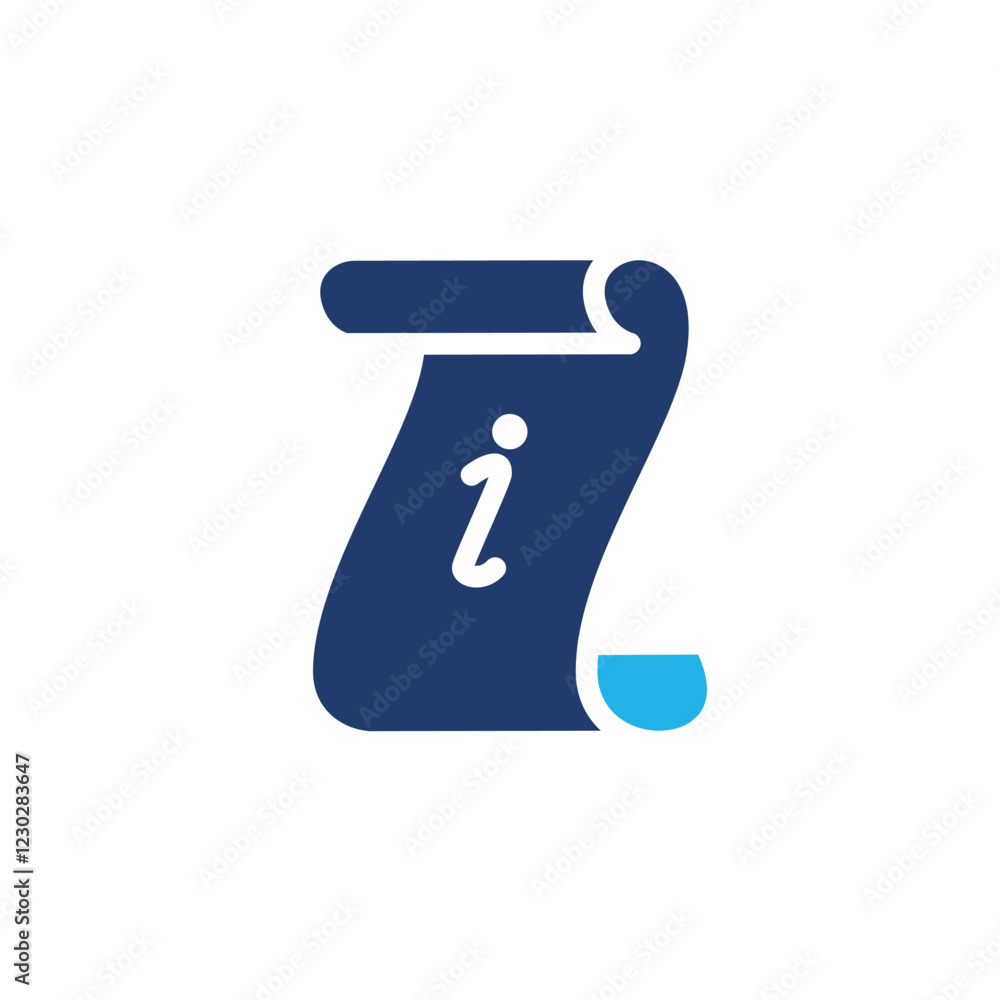 Poster instruction task colored icon vector design good for web or mobile app