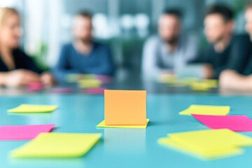 Office brainstorming session cultivating creativity in a team environment