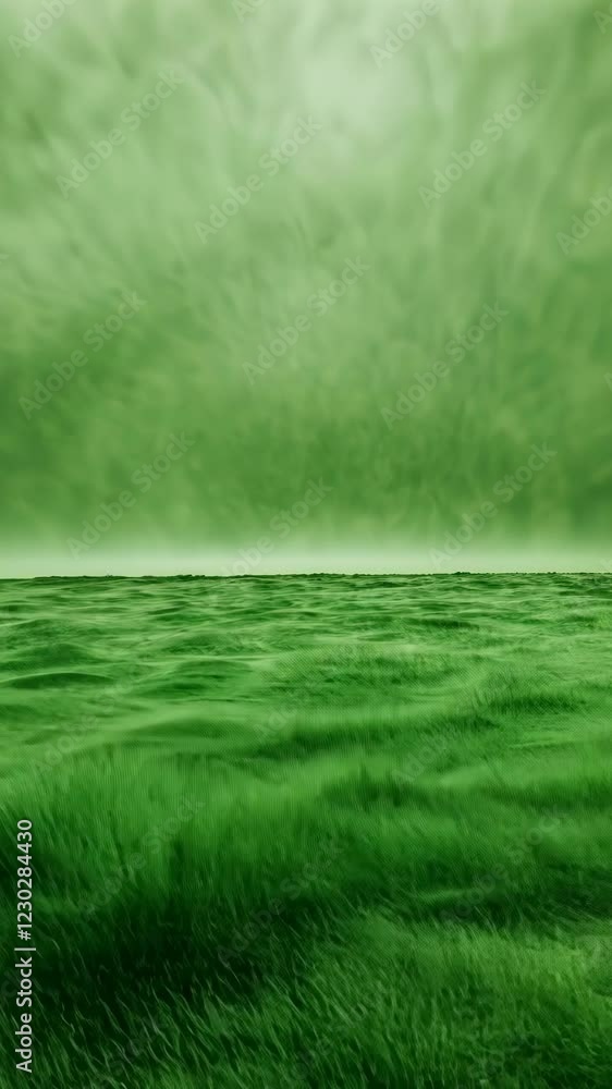 Aufkleber green screen display for environmental background textured surface with vibrant color ideal for vide