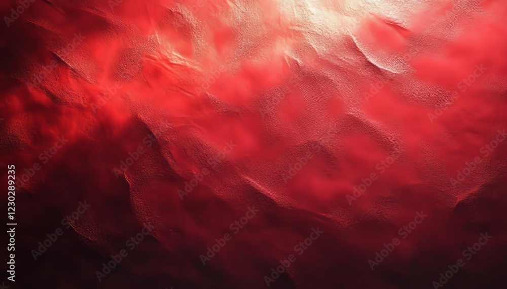 Aufkleber abstract red textured background with dark shadows and bright highlights, creating a dramatic and mo