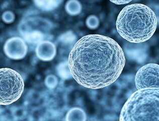 Detailed Visualization of Bacterial Cells in 3D