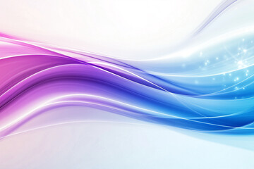 Naklejka premium Captivating abstract background of blue and purple light wave, ideal for technology.