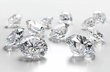 Diamonds are often associated with love and special occasions.