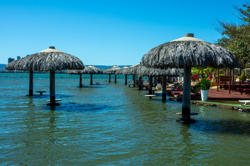 View of Ilha Canela (Cinnamon Island) at Palmas - Tocantins, Brazil
