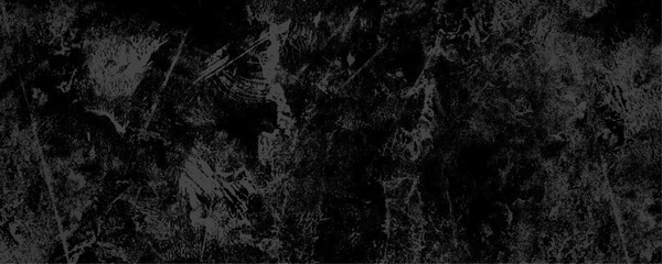 Blank black grunge cement wall concrete texture background. Abstract destressed scratched gray dirty concrete background wall grunge cement textured design. Dark cement walls have a polished Pattern. 