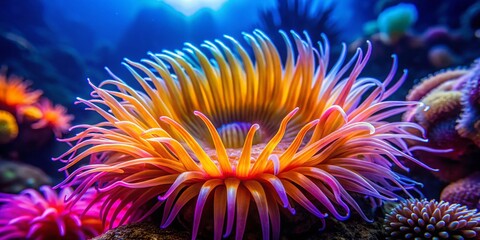 Mesmerizing Sea Anemone Slow Motion Underwater Macro Photography